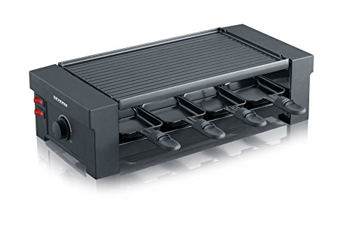Severin RG 2687 Pizza-Raclette Grill, schwarz - 4