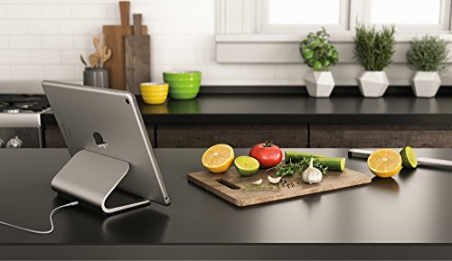 Logitech 939-001471 BASE Ladestation mit Smart Connector-Technologie für Apple iPad Pro 12,9/9,7 Zoll silber - 8