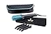 Cloud Nine Wide Hair Straighteners, Hair Clips, Luxury Carry Case and Heatproof Mat