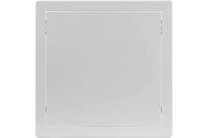 Vent Systems Pannello di accesso 10 x 10 – Easy Doors ABS plastica per cartongesso, parete e soffitto impianto idraulico elettrico servizio porta copertura dimensioni esterne 27,3 x 27,3 cm