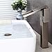 Produktbild Lddpl Bad Hoher Wasserfall Becken Wasserhahn Hohen Stand Becken Mischer Schwarz Öl Gebürstet Becken Wasserhahn Waschbecken Mischbatterie Bad Wasserhahn