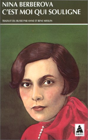 couverture de : C'est moi qui souligne