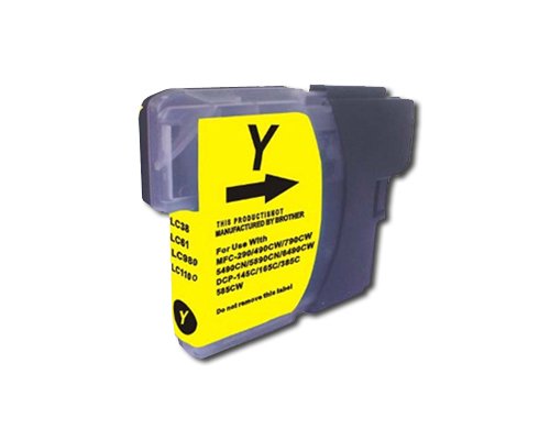 1 Druckerpatrone kompatibel yellow Brother LC980 DCP 195C