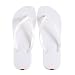 Unisex Casual Flip-flops Beach Slippers Anti-Slip House Slipper White