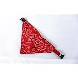 PeSoBo Hundehalsband mit Tuch Umfang 25-40 cm x 1,5 cm Bandana Halsband Hund Katze