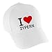 Produktbild Baseballcap Classic I Love Zypern weiß