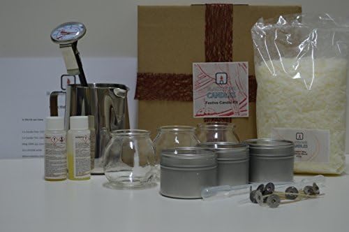 Blackadder Candles100% soy beginners candle kit (FestiveFragrances)