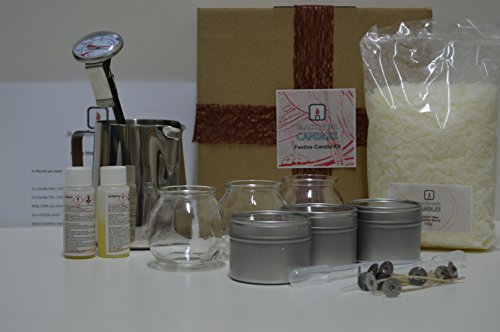Blackadder Candles100% soy beginners candle kit (FestiveFragrances)