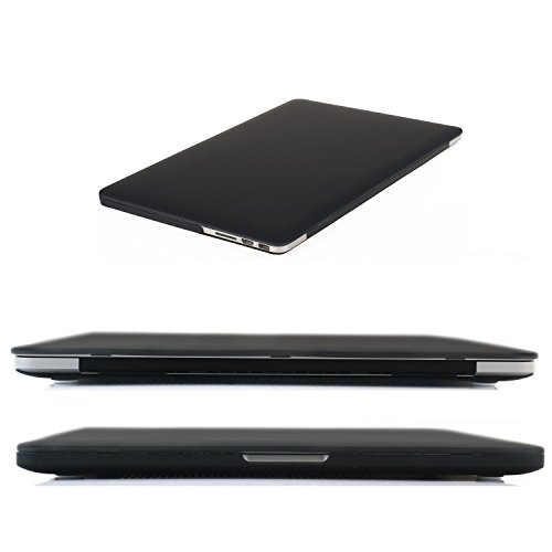 i-Buy Matte Gummierte Harte Schutzh  lle H  lle f  r Apple Macbook Pro 15 4 Zoll mit Retina Display   Schutzfolie   Silikon Tastaturschutz   Anti-Stau