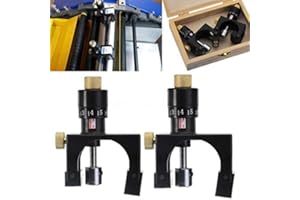 Gokelomg 2X Raboteuse Réglable Lame Coupeur Calibrateur Installe Jauge De Picne Outil De Menuiserie