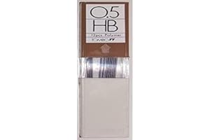 Tombow EX-05P-HB Boîte de 12 Recharges pour Porte-mine pointe 0,5mm, dureté HB