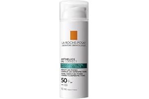 LA ROCHE-POSAY La Roche Posay Fotocorrector Diario, Fotoprotección SPF50+, Corrige Poros, Imperfecciones y Brillos, 12 Horas de Efecto Matificante, Fórmula con Cellox-B3 Tech, Anthelios Oil, 50 ml