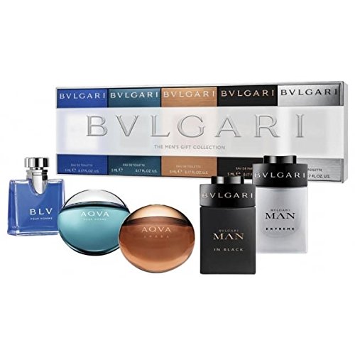 Bvlgari The Men's Gift Collection 5 Piece Mini Gift Set