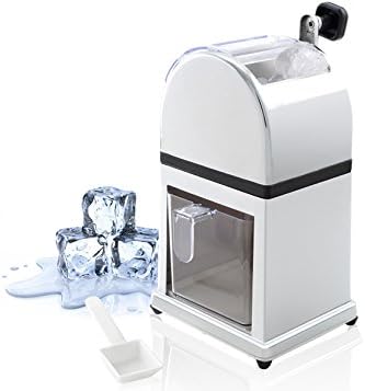 Eva Chops Ice Ice Crusher Manual Crank Stainless Cocktail Chrome