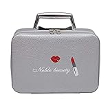 PORTABILIDAD - Las dimensiones generales del organizador cosmético son de aproximadamente 23*9*16CM. Es el tamaño correcto para separar la ropa dentro de su bolsa o maleta más grande. Además, presenta un mango superior reforzado para garantizar un transporte sin esfuerzo.