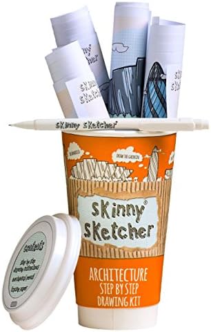 SKINNY SKETCHER Step By Step Drawing Kit Architecture