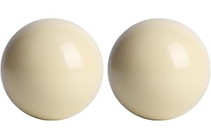 MAGT Billardkugel Weiß, 2 Stück Billardtisch Snooker Pool Spielball Harz Weiss Billardkugeln Professioneller Standard 5.72CM Billard Kugel Billardball