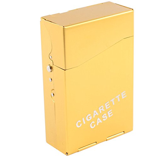 Tabak Zigarre Metall 20 Kapazität Zigarettenetui Tasche Container