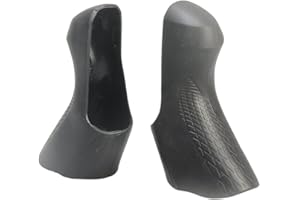 FITOYO Copertura staffa per Shimano ULTEGRA R8000 105 R7000 Bici da strada Cambio Cappe (1 paio) Nero
