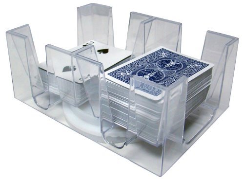 Preisvergleich Produktbild Revolving Playing Card Tray / Holder For 6 Decks by CHH