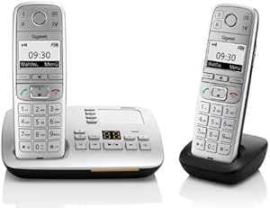 gigaset telefon mit anrufbeantworter 2 mobilteile