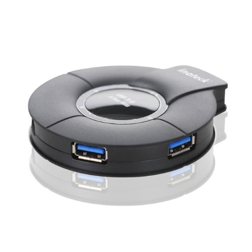 Inateck HBU3VL-4P Hub (4-Port, 5Gbps, USB 3.0) schwarz