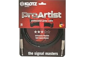 Klotz Klotz Pro Artist 9M Neutrik Instrumentenkabel schwarz