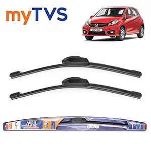 myTVS Frameless Wiper Blade for Honda Brio All Year (22 x 16)