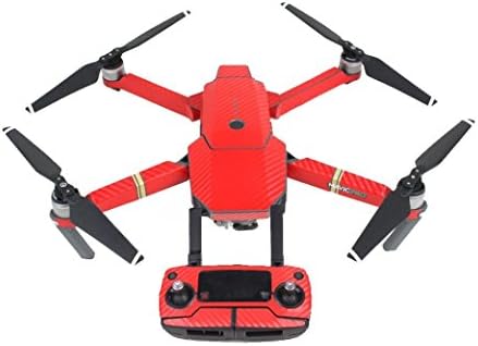 YUNIQUE UK ® Universal Waterproof Carbon Graphic Body Remote Controller Battery Arm Skin Stickers Decals Wrap for DJI MAVIC PRO