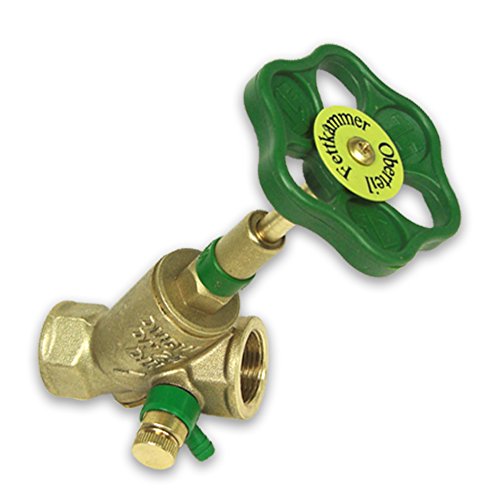 Preisvergleich Produktbild KFR-Schrägsitzventil 3 / 4'' [DN20] mit steigender Spindel - mit Entleerung