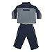 2 PCS Set: Puma Baby Boys Warm Zip-Up Fleece Outdoor Jacket & Pant 12M Grey & Blue