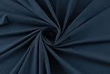 Tessuto al metro: COTONE VISCOSA BLU NAVY 