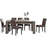 Maserung Tisch [Eiche furniert - Altholz]