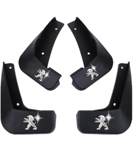 Recambo Mud Flap Set Front And Rear Compatible With Vauxhall Corsa D | S07 | Year Of Manufacture 2006-2014 | Perfect Fit