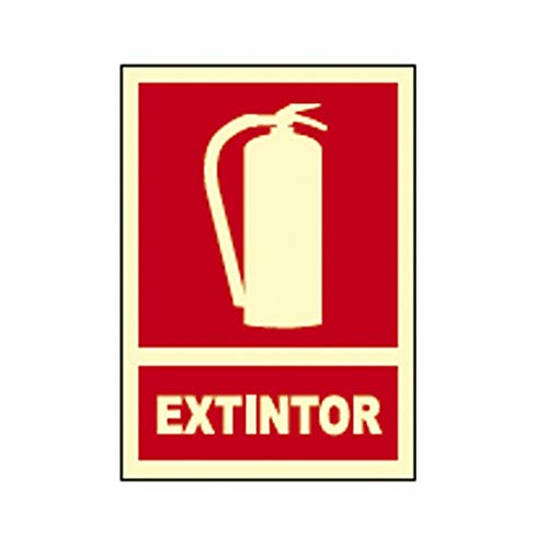 Preisvergleich Produktbild EDP Warnschild mit Feuerlöscher