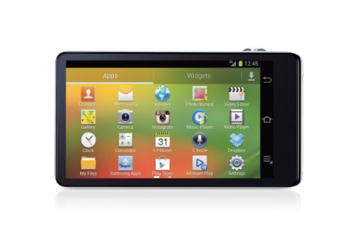 Samsung Galaxy Camera - Black (16MP, 21x Optical Zoom, Android 4.1 Jelly Bean OS) 4.8 inch HD Touch LCD