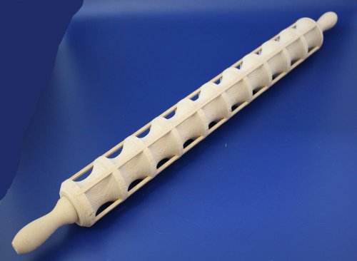 MAAJ® RAVIOLIHOLZ RAVIOLIROLLE RAVIOLATORE BUCHE FÜR 40 GROSSE RAVIOLI