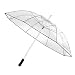 Produktbild Regenschirm transparent Stockschirm Partnerschirm Golfschirm Schirm XXL