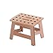 Produktbild Kleine Bank Folding Outdoor Tragbare Angeln Hocker Home Space Kleines Kleines Pferd Massivholz Bad Folding Hocker Baby Stuhl