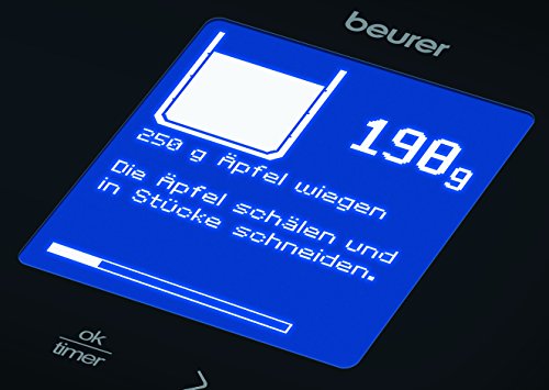Beurer KS 800 Küchenwaage, schwarz - 4