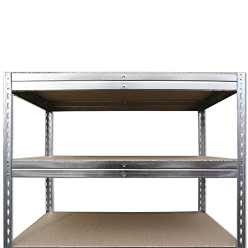 Steckregal TITANIA 280VT – Schwerlastregal – Lagerregal verzinkt – 120 cm breit - 2