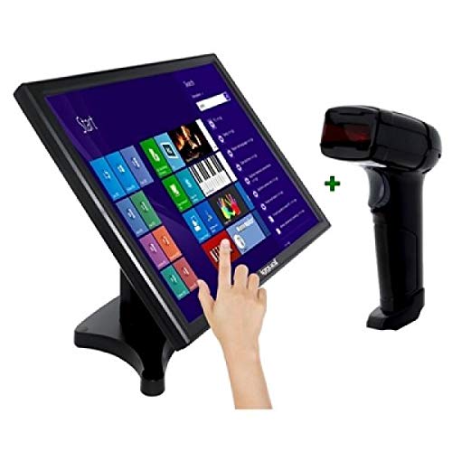 Preisvergleich Produktbild iggual KIT Monitor Táctil 19 + Lector 1D LáserUSB