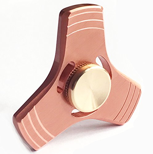 Tri EDC Hand Spinner Fidget with Pure Copper body & Hybrid Bearing in Rose Gold Tri EDC Hand Spinner Fidget with Pure Copper body & Hybrid Bearing in Rose Gold