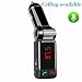 Produktbild Bluetooth FM-Transmitter & # xFF0C, drahtlose Bluetooth Freisprecheinrichtung mit 3,5-mm-Stereoausgang & # xFF0C; AudioEmpfänger Adapter & # xFF0C; A2DP mit Mic für Home Audio Music Streaming Sound System