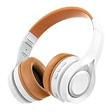 NUBWO S1 Bluetooth 4.1 Inalámbrico Auriculares Plegable Estirable Multi-fonction Cancelación de Ruido con Micrófono en Línea y Audio Compatible con Smartphone / Tableta / PC / Smart TV (Blanco)