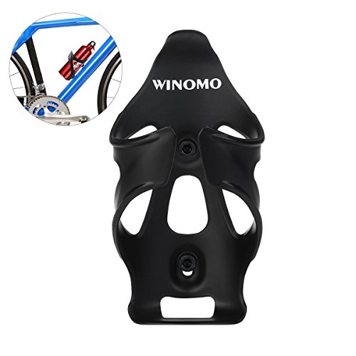 WINOMO Fahrradflaschenhalter Fahrrad Trinkflasche Halterung Universal Nylon Fibre schwarz - 2