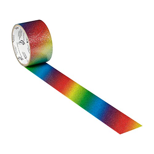 ShurTech Glitter Duck Tape 1.88-inch X 15-feet, Rainbow Ombre - 3