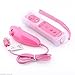 Produktbild PowerLead Errichtet in Motion Plus Fernbedienung und Nunchuck Controller für Wii + Case-Pink