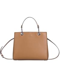 Kesslord Saffia Bicolor - Bolso de asas de Otra Piel para mujer beige Sigaro - SGNT