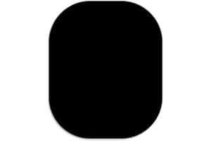 LF LOIAAFEL Mouse Mat, Black Mouse Pad, Washable Small Mousepads Cute Mini Rubber Mousemat with Non-Slip Base Computer Mouse Mats Portable for Office Laptop Working Studying